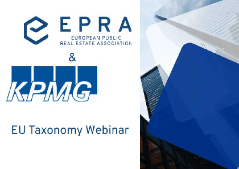 EPRA & KPMG - EU Taxonomy Webinar 2022