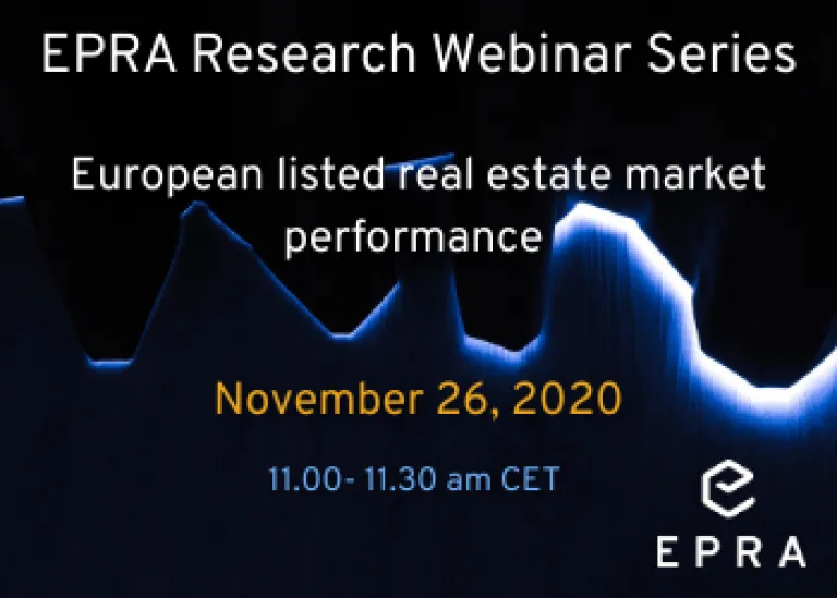 EPRA Research Webinar Series - 1st Webinar