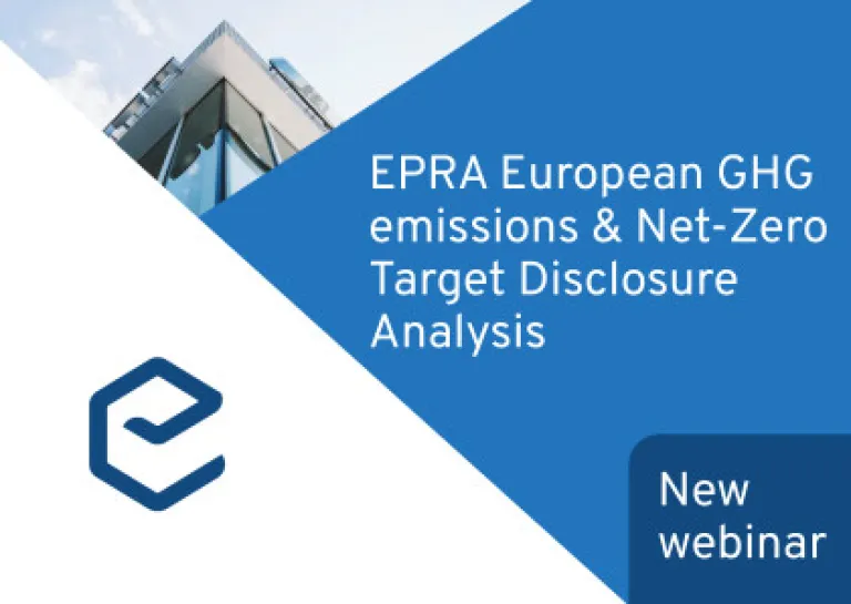 Online session: EPRA European GHG emissions & Net-Zero Target Disclosure Analysis