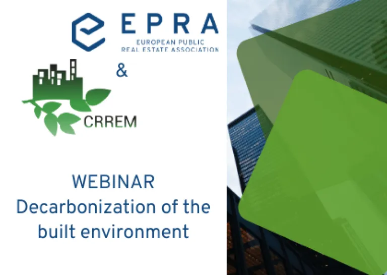 CRREM & EPRA - Decarbonization of the built environment