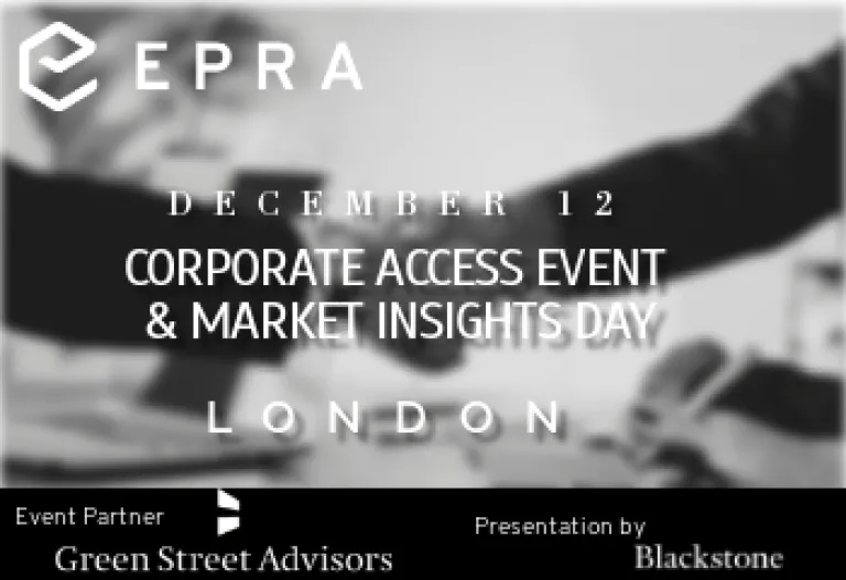 EPRA Corporate Access & Market Insights Day - with Green Street and James Seppala of Blackstone