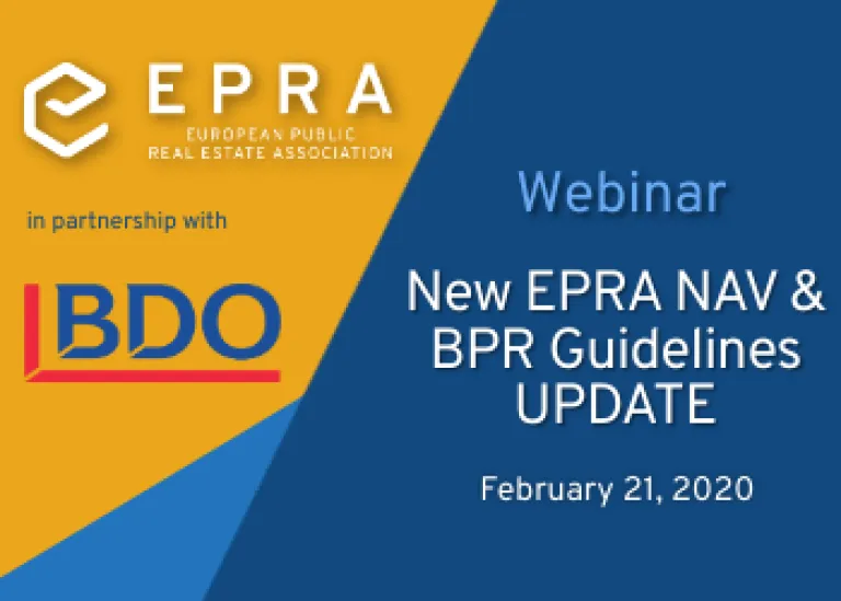 New EPRA NAV & BPR Guidelines Update with BDO