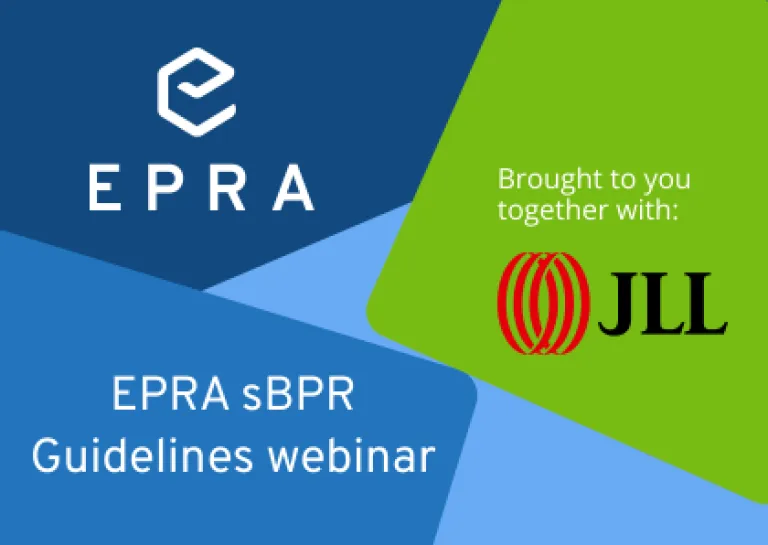 4th Edition of EPRA sBPR Guidelines webinar