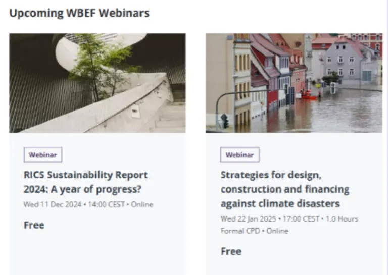 WBEF Webinars