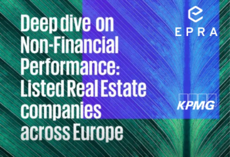 KPMG & EPRA study on the non-financial performance of LRE companies in Europe