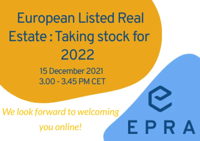 European listed real estate: Taking stock for 2022