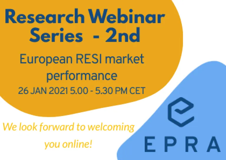 EPRA Research Webinar Series - 2nd Webinar